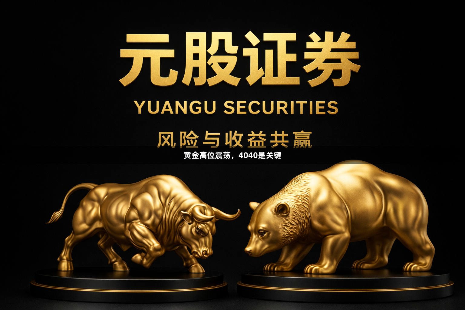 黄金高位震荡，4040是关键