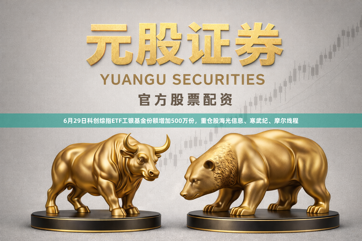 6月29日科创综指ETF工银基金份额增加500万份，重仓股海光信息、寒武纪、摩尔线程