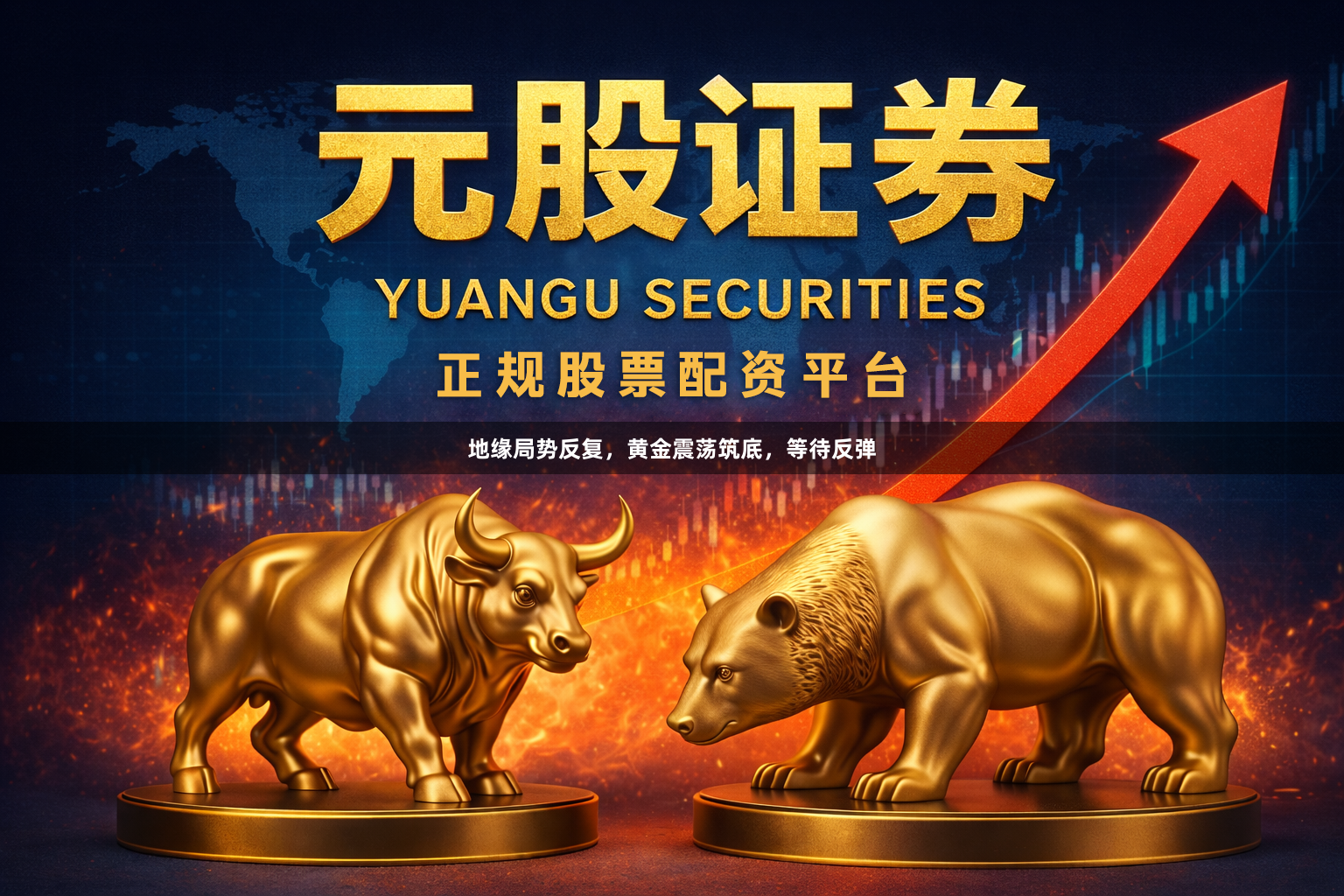 地缘局势反复,黄金震荡筑底,等待反弹